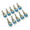Wendao SMTS-102 ON/ON AC 125V 6A 2 Pins Mini Toggle Rocker Switch 10pcs