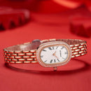 RUIMAS 558 Women Bracelet Watch Fashionable Roman Number Square Dial Quartz Watch