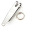 Xtools EDC Mini Clip Flashlight Clip Money Cash Holder Key Chain Clip With Ring