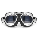 Motorcycle Goggles Vintage Motocross Classic  Glasses Retro Pilot Cruiser Steampunk ATV Bike