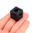 V-slot Cube Corner Prism Connector Adjustable Wheel Bracket For 3D Printer CNC Part
