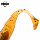 SeaKnight SL004 4pcs/bag 6g 100mm/3.9in T-Tail Soft Fishing Lure Bass Fishing Carp Bait