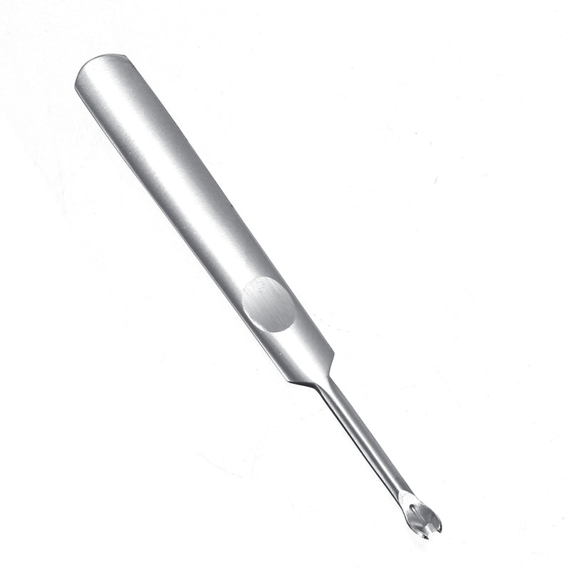 95/113/116/118mm V/U-shaped Silver Stainless Steel Hand Make Leather Trencher Slotting Tools Kit