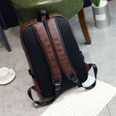 13L Leather Backpack Rucksack Laptop Shoulder Bag Outdoor Sports Travel