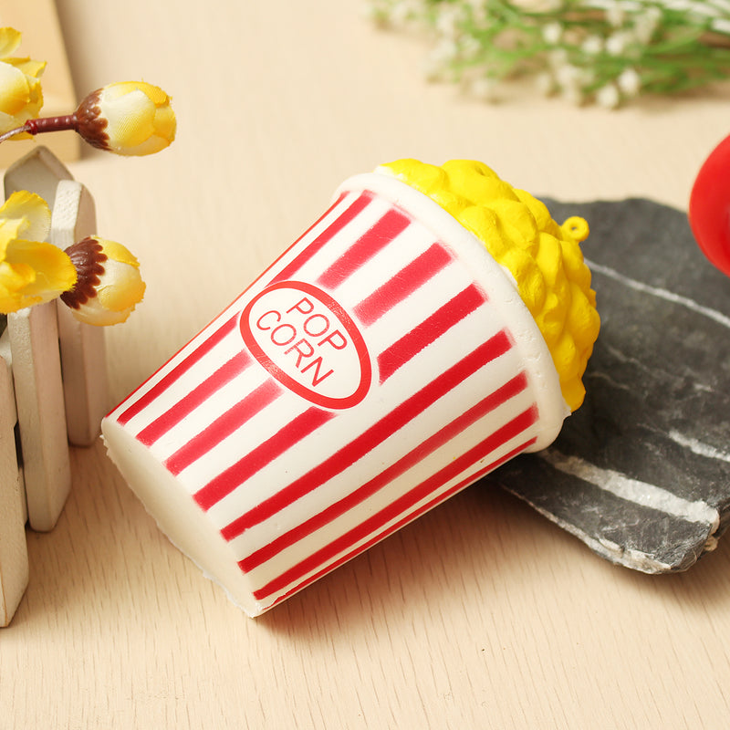 12cm PU Jumbo Squishy Popcorn Scented Slow Rising Kids Toy Relieve Stress Toy Christmas Gift