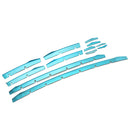 Stainless Steel Front Bumper Air Grille Grill Moulding Trim Strip for Audi A3 8v Sedan 2014-2018