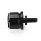 CNC Beveled Seat Bolt Tab Screw Mount Knob Cover For Harley Fatboy Road Softail