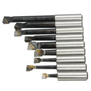 Machifit 9pcs F1 1/2 Inch Shank Boring Bar Carbide Tipped Boring Bar Lathe Tools
