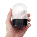 Solar Power Wall Mount 6 LED Light Outdoor Garden Path Landscape Fence Yard Lamp