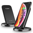 Floveme 10W Qi Fast Charging Phone Holder Wireless Charger For iPhone X XS XR Max Xiaomi Mi8 Mi9 S9 S10 Note