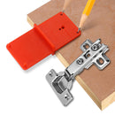 Hinge Hole Opener Drilling Guide Locator Door Cabinet Tool For Woodworking