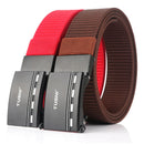 TUSHI 125cm x 3.4cm Nylon Zinc Alloy Buckle Tactical Belt Casual Belts Waist Belts