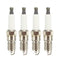 4pcs Iridium 41-110 White Spark Plug For Part 41-110/ 41-101/ 41-101R/ 12621258