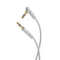 BOROFONE 3.5mm Male to Male 90 Degree Right Angle Audio AUX Data Cable For iPhone X 8Plus Oneplus 6T 7 Pro