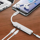 Bakeey 3 in 1 3A Type C PD USB 3.5mm Audio AUX Fast Charging Adapter For Huawei P30 Pro Mate 30 5G Xiaomi 9Pro Redmi K30 S10+ Note 10 5G