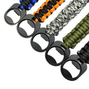 LAOTIE Multifunction EDC Tool Umbrella Rope Weaving Opener Keychain Camping Climbing Tols