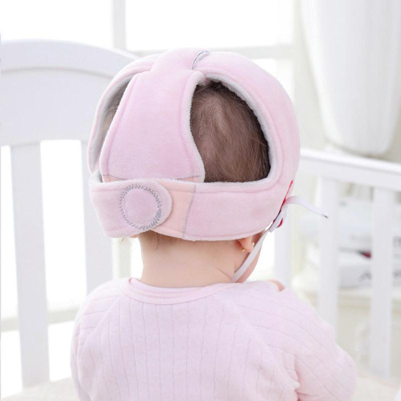 Baby Head Protector Letter Pattern Safety Hat