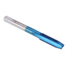 Drillpro 5Pcs M3-M8 Blue Coated Machine Screw Tap Drill Set Straight Flute Metric Thread Tap Drill Bit