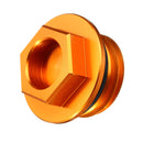 Oiling Plug Scerw Cap CNC Stainless Steel Orange For KTM 125-530 SX/SX-F/EXC/EXC-F