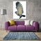 Miico Hand Painted Oil Paintings Simple Style-A Flying Owl Wall Art For Home Decoration Painting