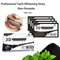 14 Pcs 3D Bamboo Charcoal Mint Non-peroxide Whitening Tooth Paste Strips Whitening Tooth Stain Removing And Yellow Removing Dental Tools