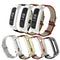 Mijobs Soft Genuine Leather Strap Replacement Watch Band for Huawei Honor 4 Running Version