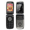 BLT V998 2.6'' 2000mAh Dual Touch Screen Dual SIM Magic Voice Flip Feature Phone