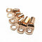 260 PCS SC6-SC25 Copper Ring Lug Terminal Mixed Shrink Tubing Cover With Box