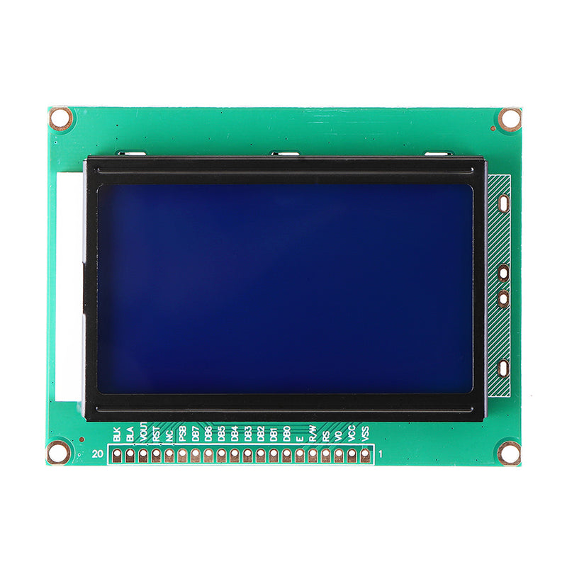 5V 1604 LCD 16x4 Character LCD Screen Blue Blacklight LCD Display Module