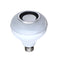 E27 Wireless bluetooth Speaker Bulb Light LED RGBW Music Play Lamp+24 Key Remote Control AC85-260V