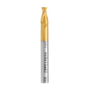 Drillpro 5pcs 2 Flute 2/3/4/5/6mm Milling Cutter HSS Titanium Coated 6mm Shank End Mill CNC Tool