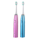 ED8000 Sonic Electric Toothbrush Waterproof IPx7 USB 5 Brush Modes with 2 Toothbrush Head