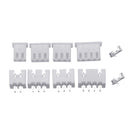 250Pcs 2.54mm XH2.54 2p 3p 4 Pin Connector Plug+Straight Needle+Terminal Socket Header Wire Adaptor