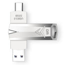 DM 32GB 64GB 128GB USB 3.0 Type-C USB-C OTG Flash Drive U Disk For Type-C Smart Phone Laptop Tablet Samsung Note 10+ Huawei P30 Pro MacBook