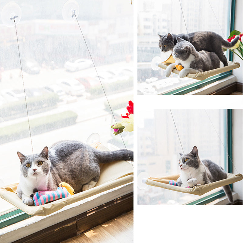 Yani HP-DC1 Pet Cat Window Hammock Soft Cat Kennels 15KG Cat Safe Hanging Shelf Seat Pet Bed
