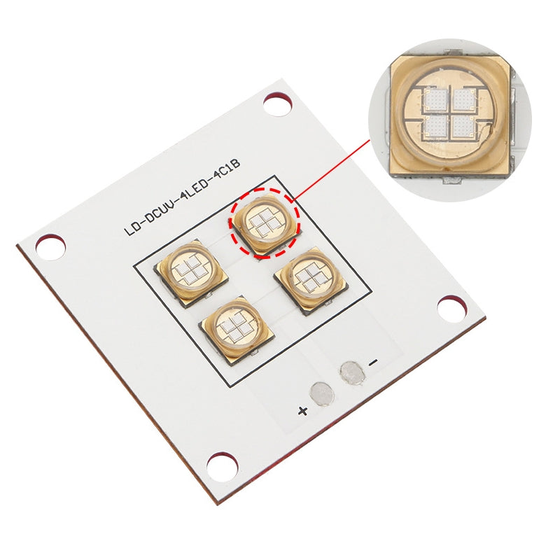 40W UV LED Light Source Integrated Lamp Panel Copper Plate For SLA DLP DIY 3D Printer Parts
