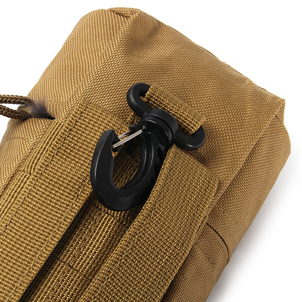 KCASA KC-BC05 Molle Water Bottle Carrier Travel Climb Outdooors Waist Belt Tactical Kettle Bag Holder