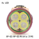 Astrolux S42S Colored 4xNichia 219C/XP-G3 2023LM Rechargeable Mini LED Flashlight