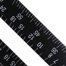 Raitool AR01 43X30X30cm Metric Aluminum Alloy Triangle Ruler Black Triangular Ruler