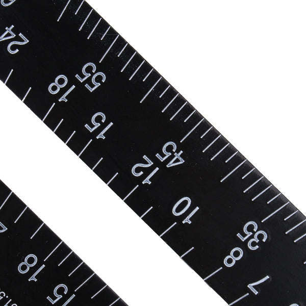 Raitool AR01 43X30X30cm Metric Aluminum Alloy Triangle Ruler Black Triangular Ruler