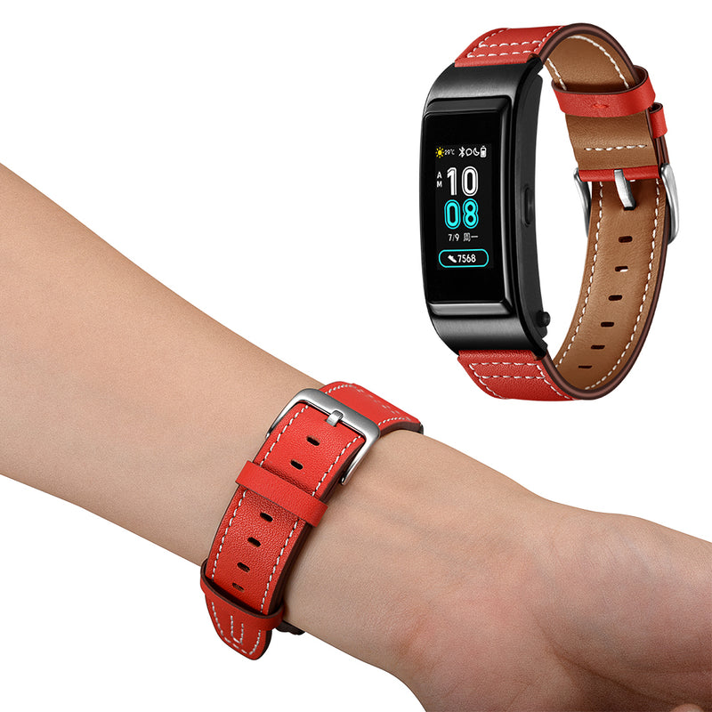 Bakeey Genuine Leather Watch Strap Smart Watch Band for Huawei B5 Smart Watch