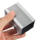 DIY Extruded Aluminum Instrument Box Enclosure Case Project Electronic 80*50*40mm Silver