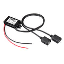KREE DC 12V to DC 5V 3A to Double USB Interface Power Supply Converter Step-Down Converter