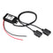 KREE DC 12V to DC 5V 3A to Double USB Interface Power Supply Converter Step-Down Converter