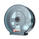 Black/White WALL MOUNTED Plastic Toilet Paper Shelf Holder Large Roll Lockable