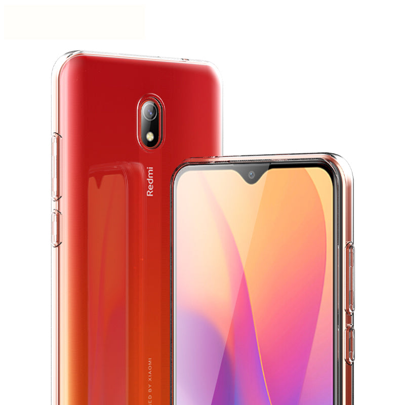 BAKEEY Xiaomi Redmi 8A Clear Transparent Shockproof Hard PC Protective Case
