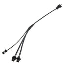 5/4/3/2 in 1 Splitter Cable for EL Wire Neon Strip Light Conected with Inverter
