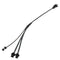 5/4/3/2 in 1 Splitter Cable for EL Wire Neon Strip Light Conected with Inverter