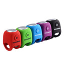 ROCKBROS Cycling Alarm Bell 90 dB Electric Horn Waterproof Bicycle Handlebars Silica Gel Bike Bells