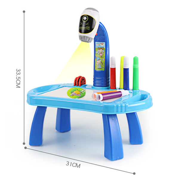 Intelligent Children's Projector Early Education Toys Learning Drawing Board Game Enlightenment Painting Set